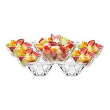 Imagem de Jogo Sobremesa Cristal Lotus Conjunto Com 7 Peças - Hauskfrat