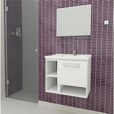 Imagem de Gabinete para Banheiro em Aço Lichia Cozimax Branco