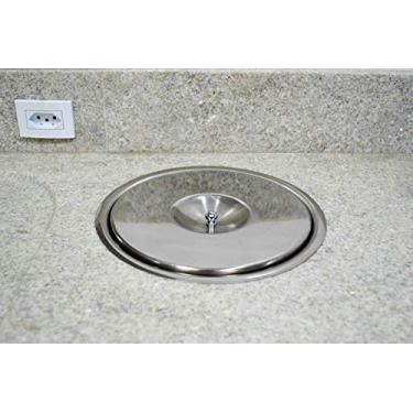 Imagem de Lixeira de Embutir Pia Granito Inox 3 Litros