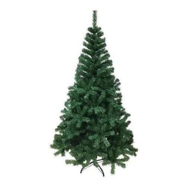 Imagem de Árvore De Natal 2,10 M 612 Galhos Com 100 Luzes Brancas Led 110V - Chr