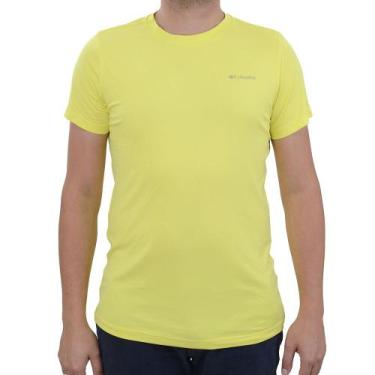 Imagem de Camiseta Masculina Columbia Mc Neblina Amarelo Limão - 320424