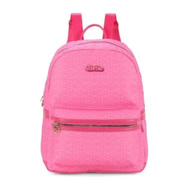 Imagem de Mochila Escolar Luxcel Barbie 14 Litros Rosa Pink