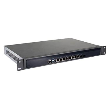 Imagem de Firewall 1U, dispositivo de segurança de rede, hardware de firewall, roteador PC, VPN Firewall, Intel Core I7 3520M, 8 Gigabit Ethernet 2 Intel Optical SFP VGA COM R7 (sistema Barebone)