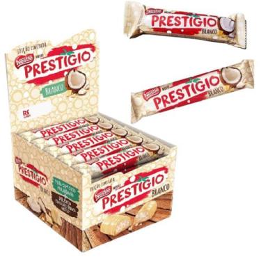 Imagem de Chocolate Prestígio Branco Caixa C/30 Unidades De 33G Cada - Nestlé