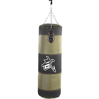 Imagem de Saco de Areia de Boxe de Treinamento Vazio, Absorção de Choque, Tecido Oxford Durável Com Fivelas de Metal, Vedação Com Zíper, Corrente de Metal, para Desenvolvimento de Técnicas