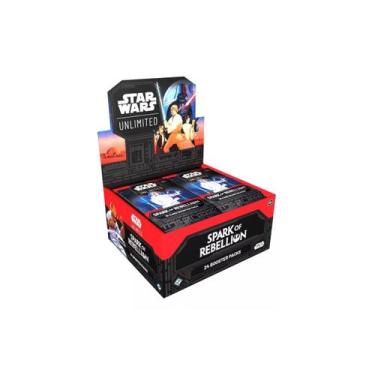 Imagem de Star Wars Unlimited Spark Of Rebellion Booster Box 24 Pacote - Galápag