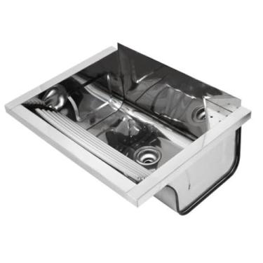 Imagem de Docol Tanque Reto 63x47,5x26 Alto Brilho 35 l Parede - Cod.Novo: 90017049159 Cod.Antigo: 017049CH