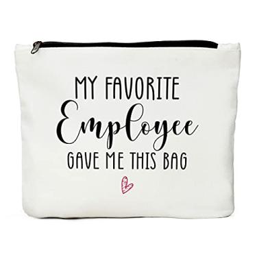 Imagem de Boss Lady Gifts for Women, Boss Gifts, Boss Day Gifts for Women Office Makeup Bag Thank You Boss Gift from Coworker Mentor Supervisor Leader Christmas Birthday Retirement Gifts Goodbye Gifts to Her