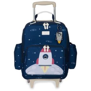 Imagem de Mochila de Rodinhas MasterBag Espaço Azul Marinho-Masculino