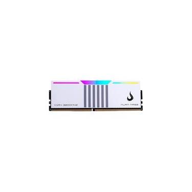 Imagem de Memória RAM Gamer Rise Mode Aura, ARGB, 16GB, 3200MHz, DDR4, CL19, Branco - RM-D4AW-16G-3200ARGB