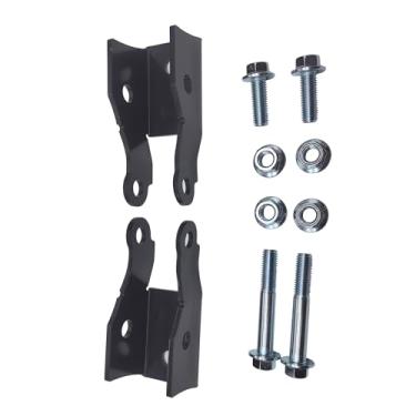 Imagem de DOUQANG Extensor de choque traseiro para caminhão suspenso de suporte rebaixado de substituição para Chevrolet Silverado C10/K5 Blazer 1973-1987 para GMC C10 Sierra C15/GMC Jimmy (serve apenas para