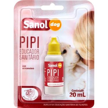 Imagem de Sanol Dog Educador Sanitário Para Cães Pipi 20 Ml Branco