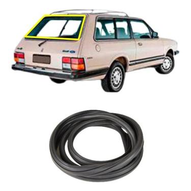 Imagem de Borracha Vidro Traseiro Vigia Belina 2 Para Friso Aluminio - Disk Bor