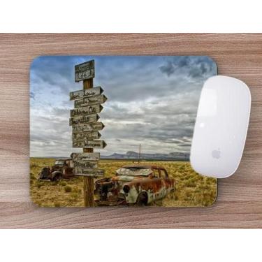 Imagem de Mouse Pad Emborrachado Personalizado Carros Motos Duas Quatro Rodas - 