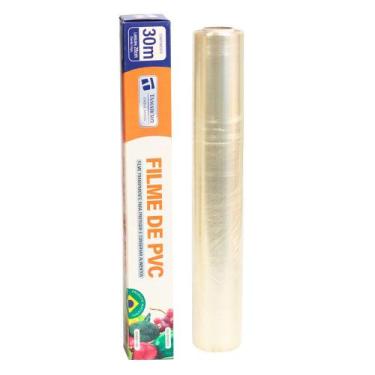 Imagem de Rolo Bobina Filme Pvc 28cmx30m Caixa Com 25 Unidades - TAMAROZZI EMBAL