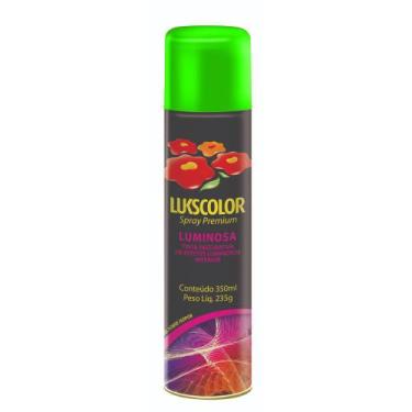 Imagem de Tinta Spray Luminosa Prem Lukscolor Verde 350ml