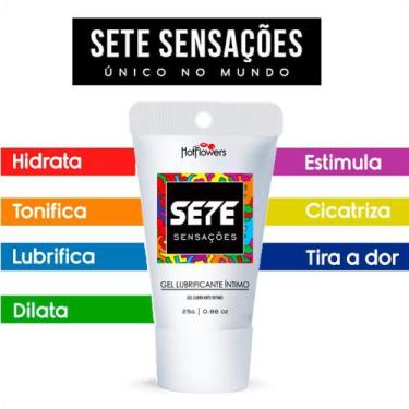 Imagem de Sete Sensações Anestésico Anal Gel Lubrificante Íntimo HotFlowers