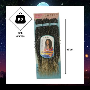 Imagem de Aplique Cabelo 3x Boho Passion 55cm 300g Crochet Braid