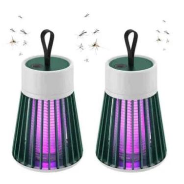 Imagem de Luminária Repelente Ultravioleta Anti Mosquitos kit c 2 - Bul Eletrôni