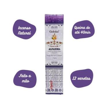 Imagem de Incenso Massala Goloka - Ayurvedic Alfazema