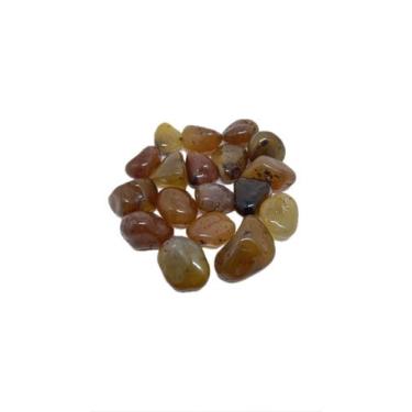 Imagem de Pedra Cornalina Rolado Natural - 1 Unidade - Sol de Lotus