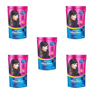 Imagem de Hene em Gel Perfumado Modelo Alisador Ultra Negro 05x180gr Preto Forte