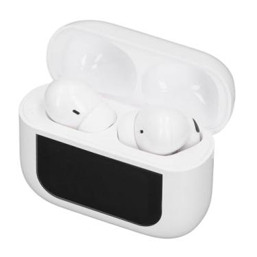 Imagem de Fones de Ouvido Sem Fio Com Estojo de Carregamento Com Tela Sensível Ao Toque, Bluetooth 5.4, Cancelamento de Ruído, Reprodução Em 4H, Estojo de Carregamento Sem Fio de 380mAh