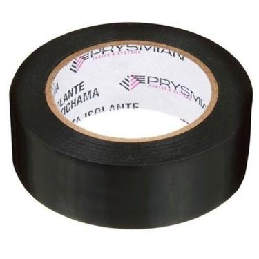 Imagem de Fita Isolante 19mmX20m P22 Prysmian, Preto