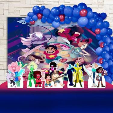 Imagem de Kit Festa Ouro Steven Universe - IMPAKTO VISUAL