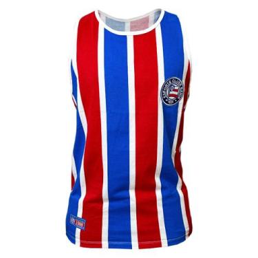 Imagem de Camisa Bahia Regata Retro 1988 Campeão Brasileiro - Masculino - RetrôM