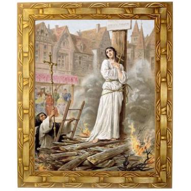 Imagem de Quadro Da Santa Joana D Arc, Mod.03, Tam. 30x25cm. Angelus