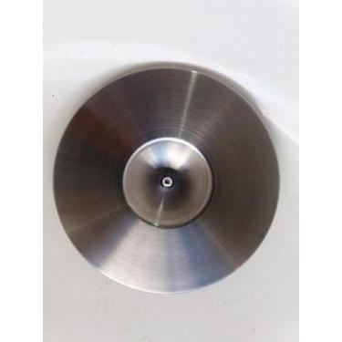 Imagem de Lixeira Pia Cozinha Embutir No Granito Em Inox escovadoi 6lt 20X30 CM 