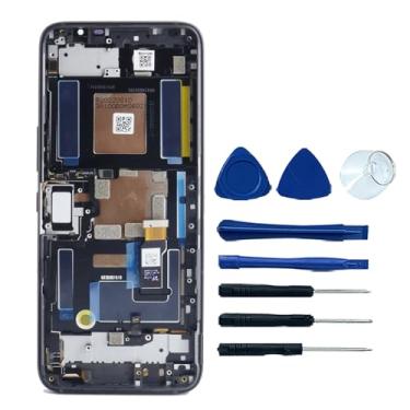Imagem de Ygpmoiki Para Asus ROG Phone 6 6 Pro 6D AI2201 Tela LCD Touch Digitalizador Montagem com Substituição de Moldura 6,7 polegadas