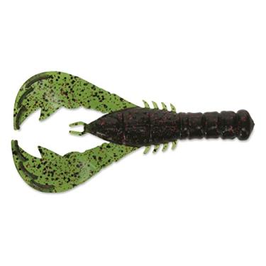 Imagem de Yamamoto YAM-CRAW4-208: Melancia Yama Craw de 10 cm/Preto e Vermelho (pacote com 6)