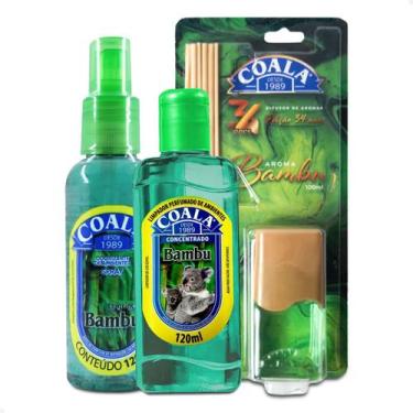 Imagem de Kit Coala Difusor Aromatizador, Essência Limpadora e Spray para Tecido