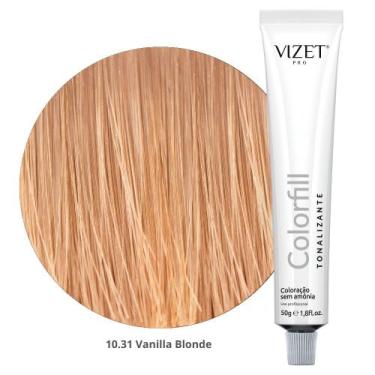 Imagem de Tratamento Tonalizante Colorfill 10.31 Vanilla Blonde 50gr Vizet