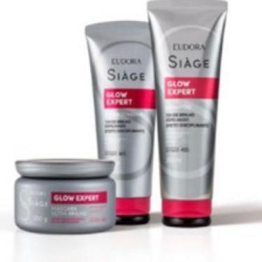 Imagem de Eudora Siàge Glow Expert: Shampoo 250ml + Condicionador 200ml + Máscar