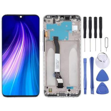 Imagem de Substituição da tela móvel Tela TFT LCD para Xiaomi Redmi Nota 8 Digitalizador Conjunto completo com quadro Ecrã LCD