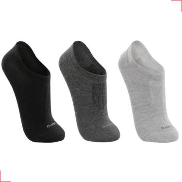 Imagem de Kit 3 Pares Meias Sapatilha Sport Lupo Cano Baixo, Sortida 0942, G