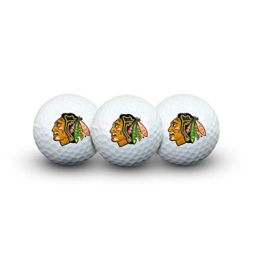 Imagem de Bola de golfe NHL Chicago Blackhawks pacote com 3 bolas de golfe pacote com 3, NA