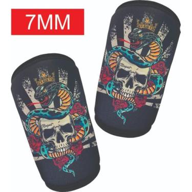 Imagem de Joelheira Articulada Reforçada Neoprene 7mm diversas cores NOGUE, Cave