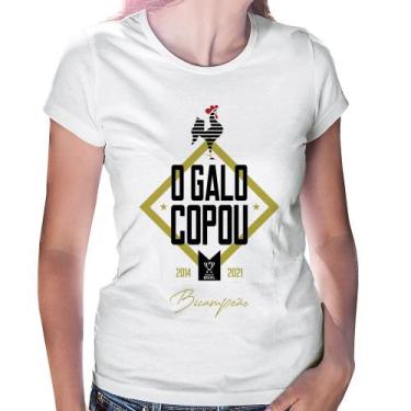 Imagem de Baby Look O Galo Copou! - Foca na Moda, Branco, GGG