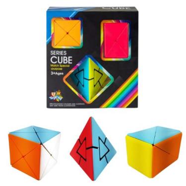 Imagem de Kit 3 Cubo Mágico Series Cube Special Profissional Pirâmide - Toy King