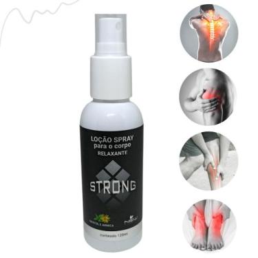 Imagem de Loção Spray Corpo Strong Arnica Canfora Mentol Original - New Connect 