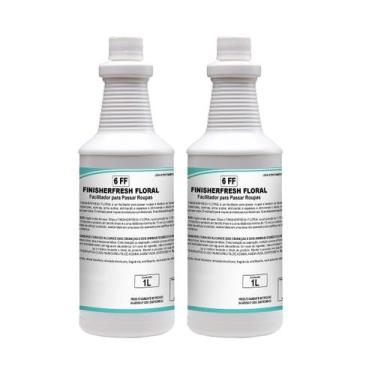 Imagem de Kit 2 Finalizador Passadoria Tecidos Finisherfresh Floral 1L - Spartan