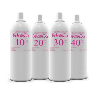 Imagem de Kit Água Oxigenada Beautycolor Bela&ampcor 10v 20v 30v 40v