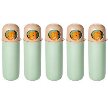 Imagem de 5 Tubos Lembrancinhas p/ Doces e Sacolinha Surpresa Rei Leão - Plasúti