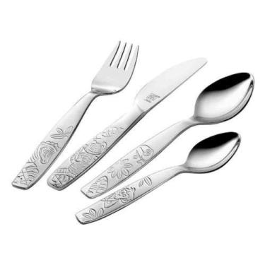Imagem de Conjunto faqueiro infantil 4 peças selva zwilling - Zwilling Ja Hencke