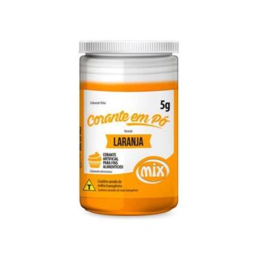 Imagem de Corante Em Pó Para Confeitaria Mix 5g ( Várias Cores), Laranja
