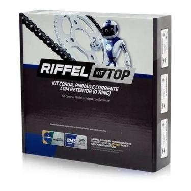 Imagem de Kit Relacao Transmissao Riffel Titan 150 Fan 150 Com Retentor